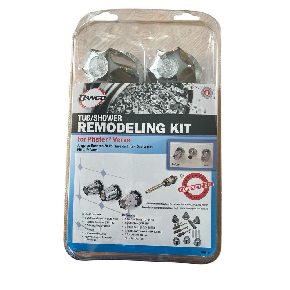 NEW Danco Tub/Shower Remodeling Kit for Pfister Verve Unopened 39619 NWT